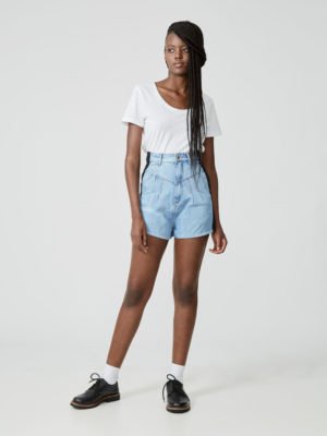 Shorts Clochard Bicolor Black