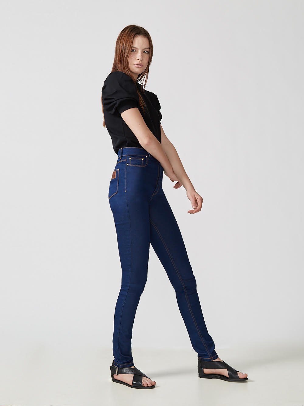 Calça Cintura Alta Bruto Blue - Imagem 2