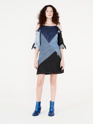 Vestido Patchwork Recicle