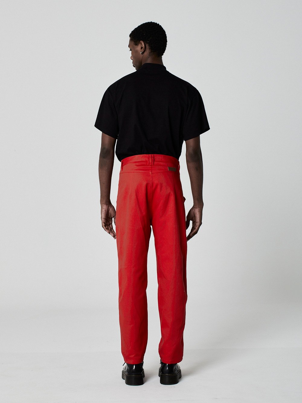 Calça Pregas Vermelha - Imagem 2