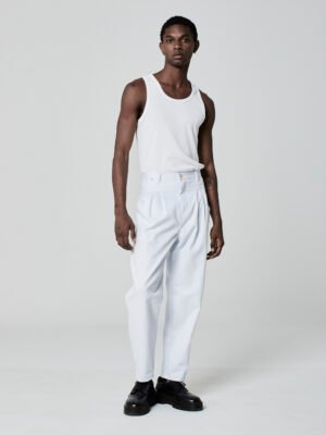 Calça Pregas Branca