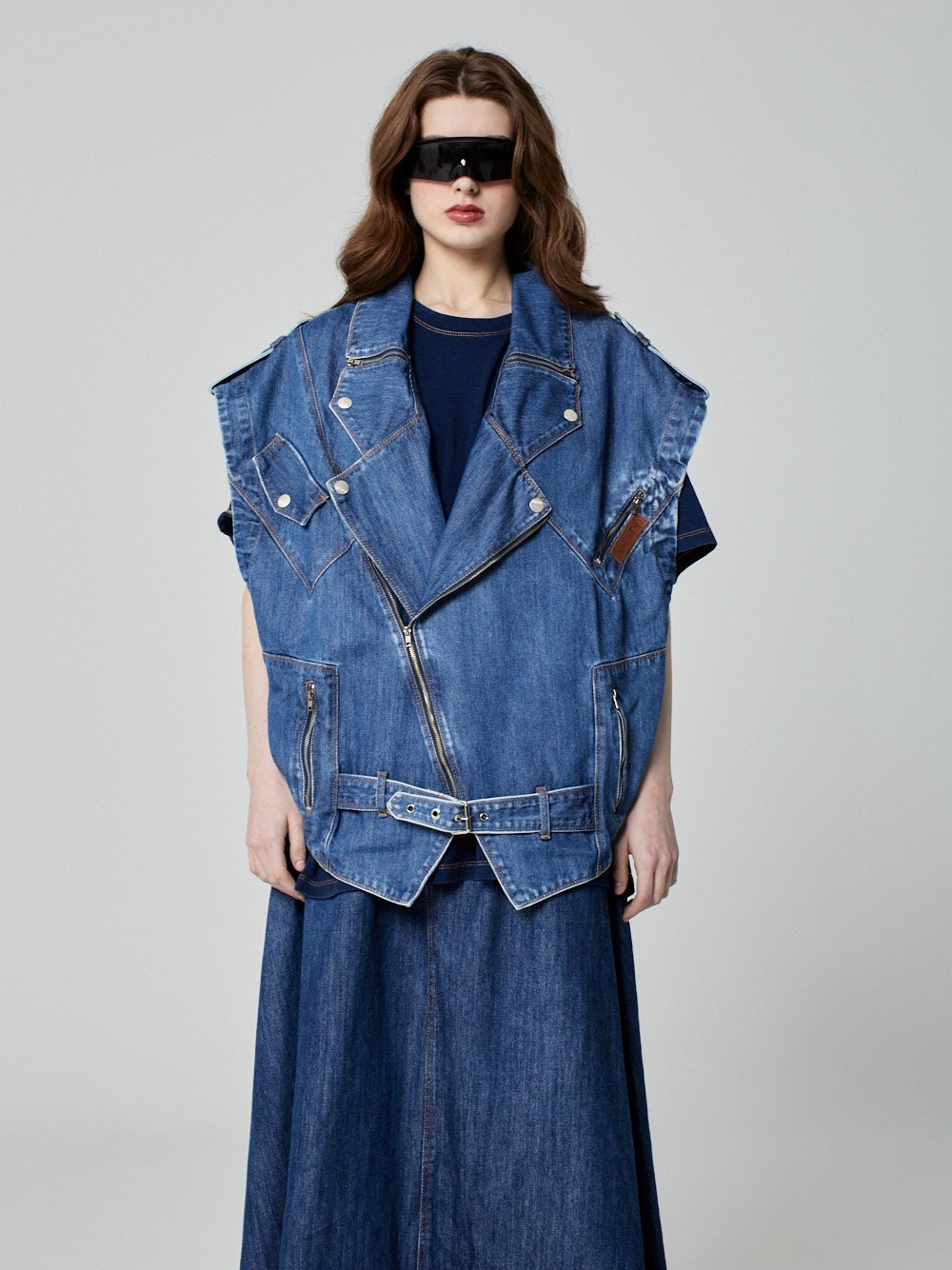 Colete Oversized Jeans