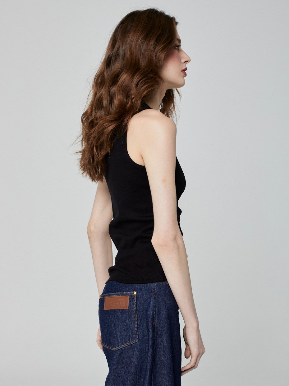 Regata Tank Top Preta - Imagem 2