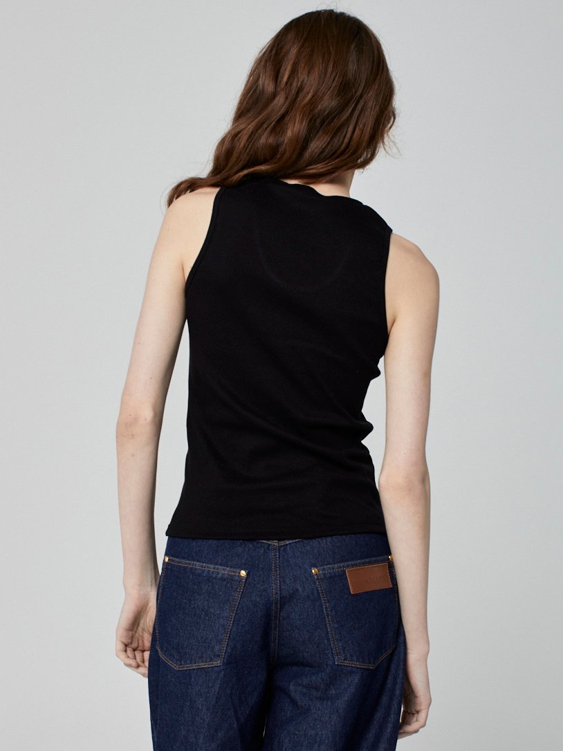 Regata Tank Top Preta - Imagem 3