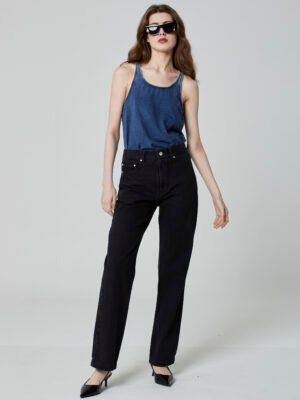 Calça Reta Black Jeans