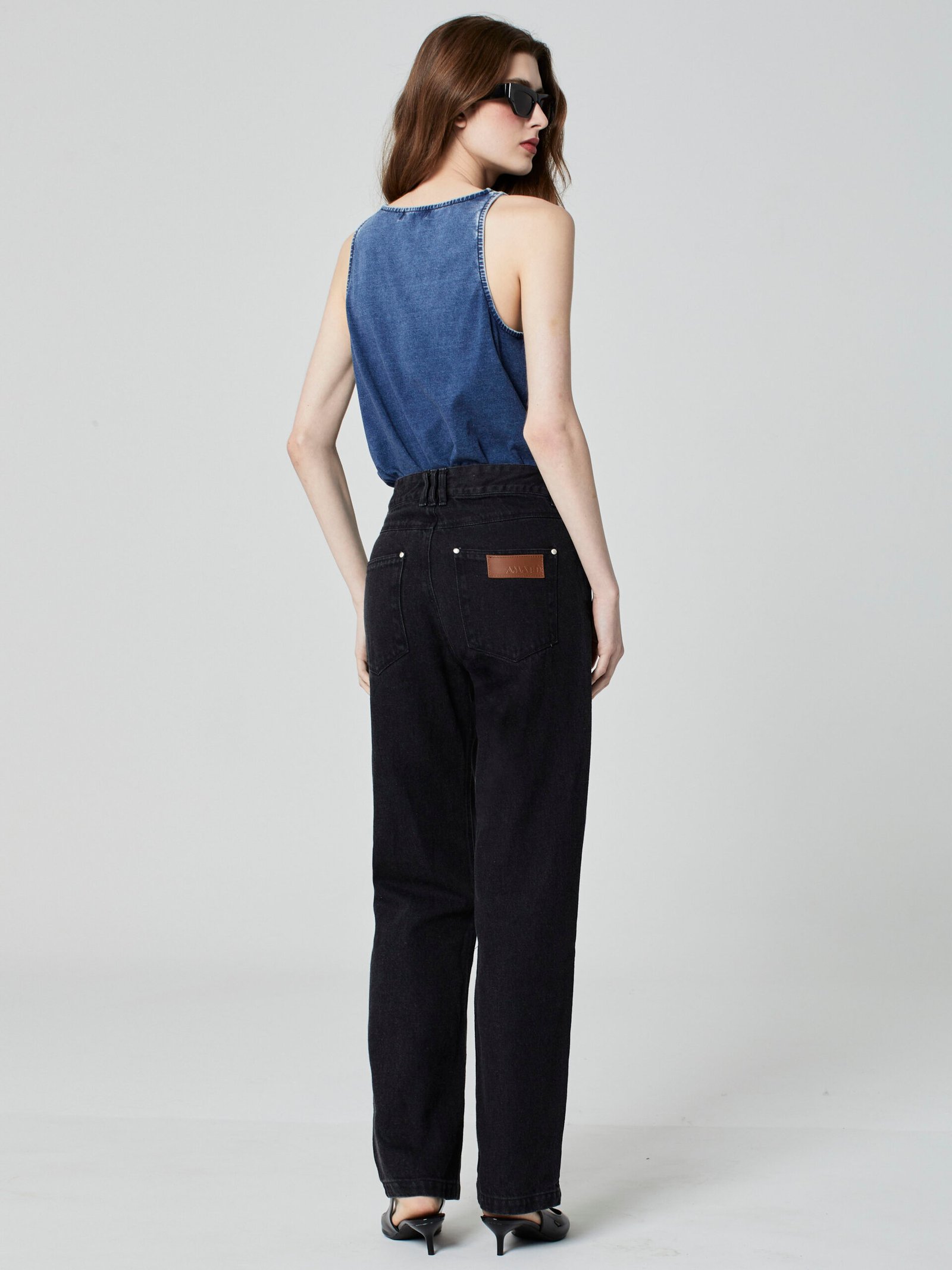 Calça Reta Black Jeans - Imagem 3