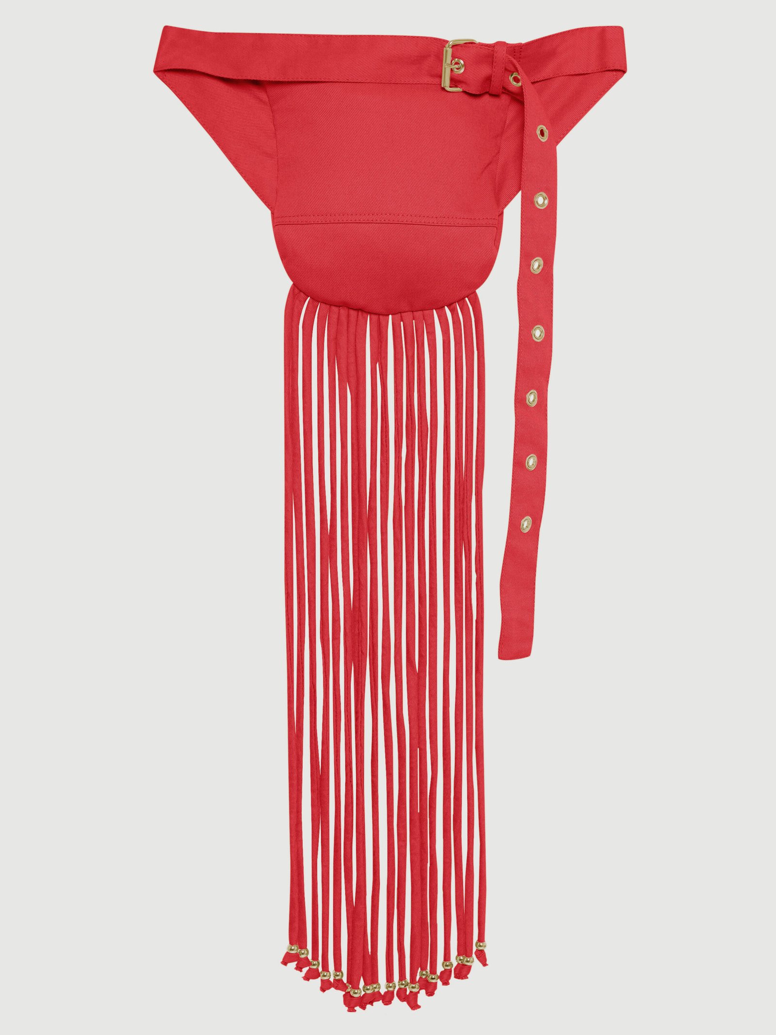 Pochete Franjas Sarja Vermelha - Imagem 2